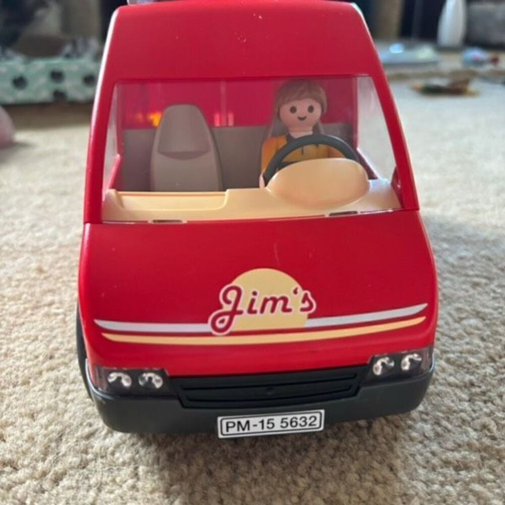 Jim’s Food Truck Playmobil 2004 With Driver *Read* - Picture 7 of 11